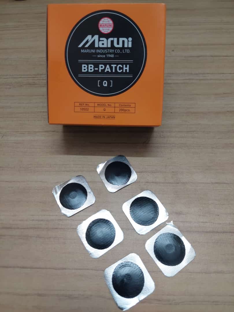 MARUNI, Tire and Tube repair material, BB-PATCH BB-Q 21MM (10502) (200pcs/BOX) 