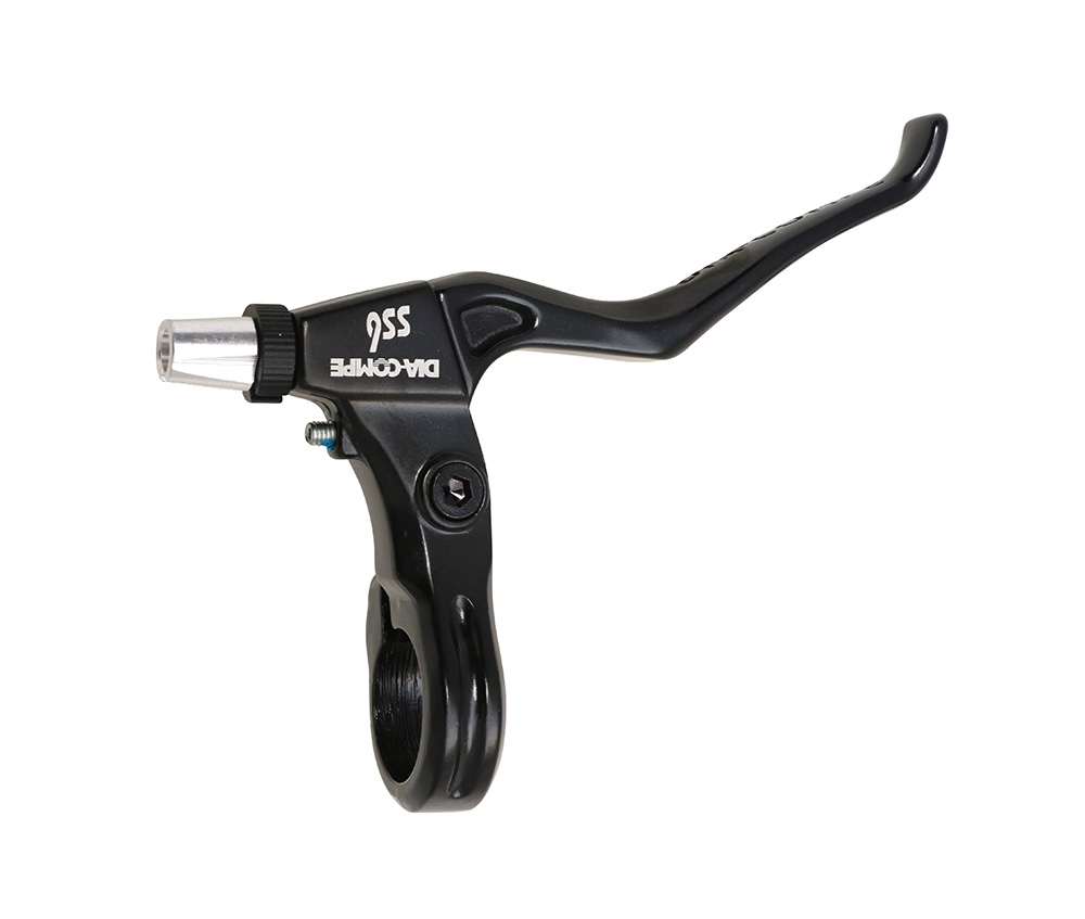 Dia-Compe, Brake Lever SS6 for Canti-Lever or Road Caliper Brakes, Black/Black