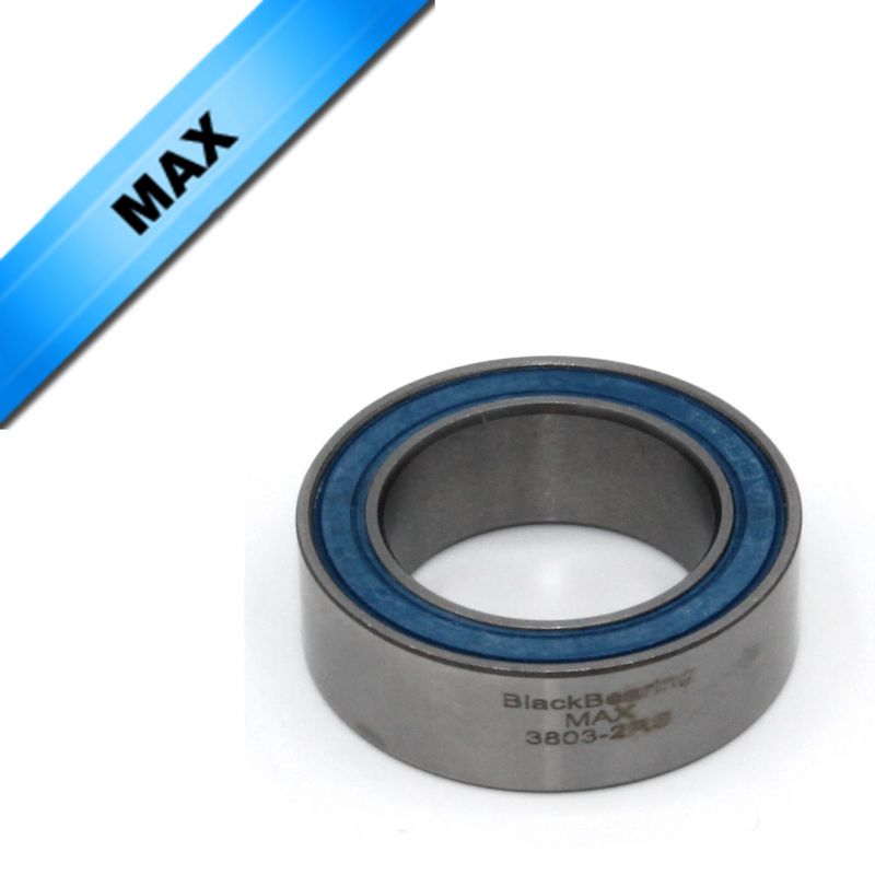 Bearing Max - BLACKBEARING - 3803 2rs - 17 x 26 x 10 mm Machine, Spoke, Tape