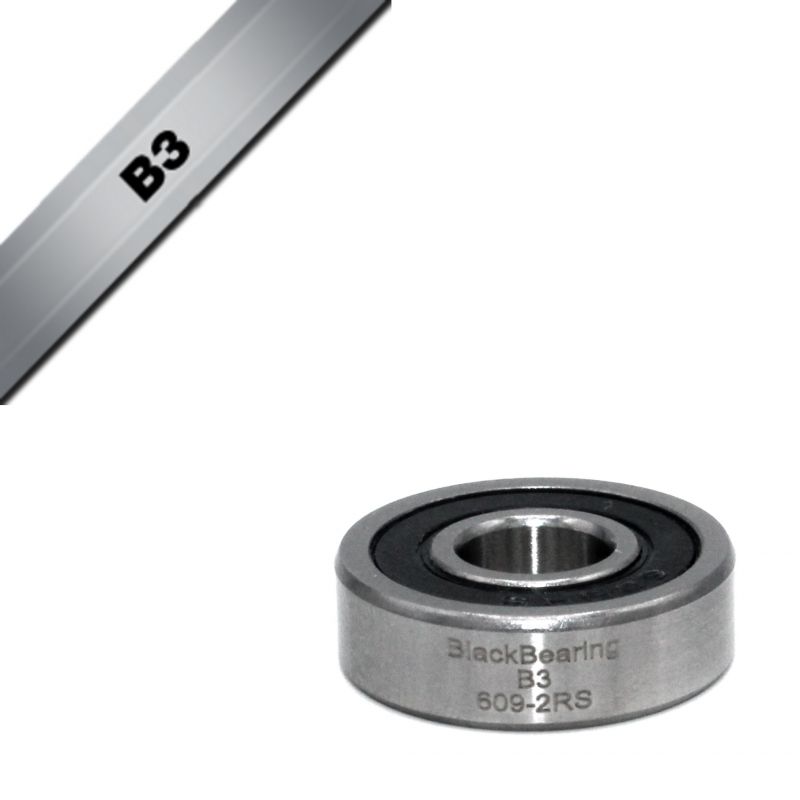 Bearing B3 - BLACKBEARING - 609-2rs Bearing B3 - BLACKBEARING - 609-2rs