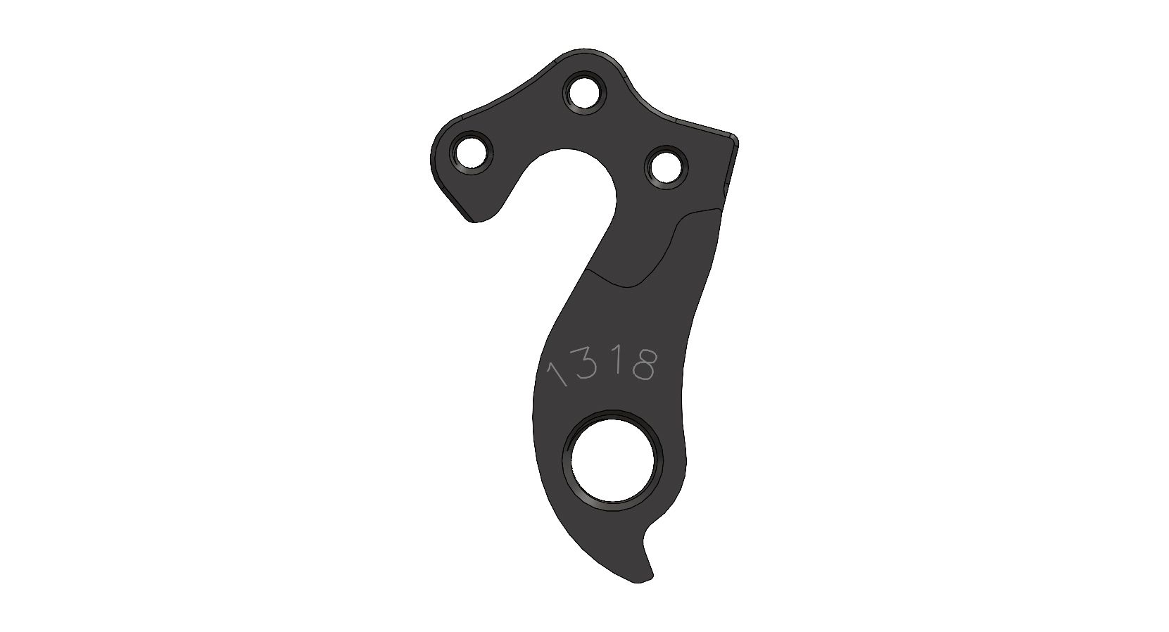 D1318 Derailleur hanger for Bergamont, Boardman D1318 Derailleur hanger for Bergamont, Boardman