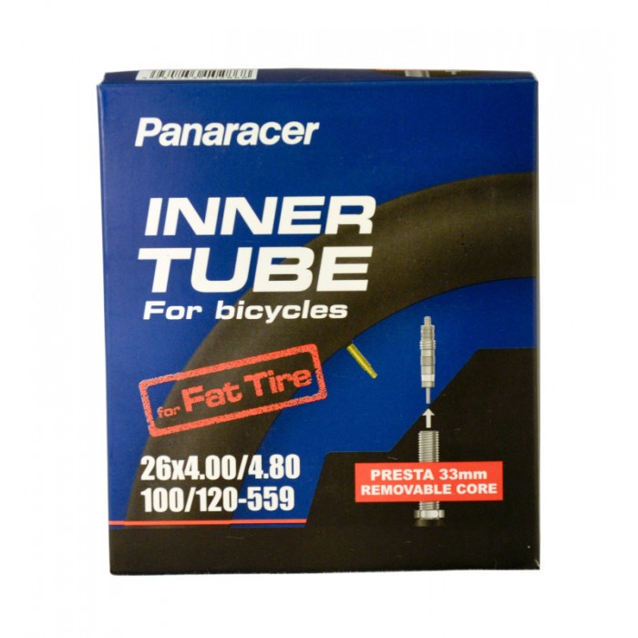 Panaracer 26x4.0/4.8 (100/120-559) Presta  Valve Removable 33mm