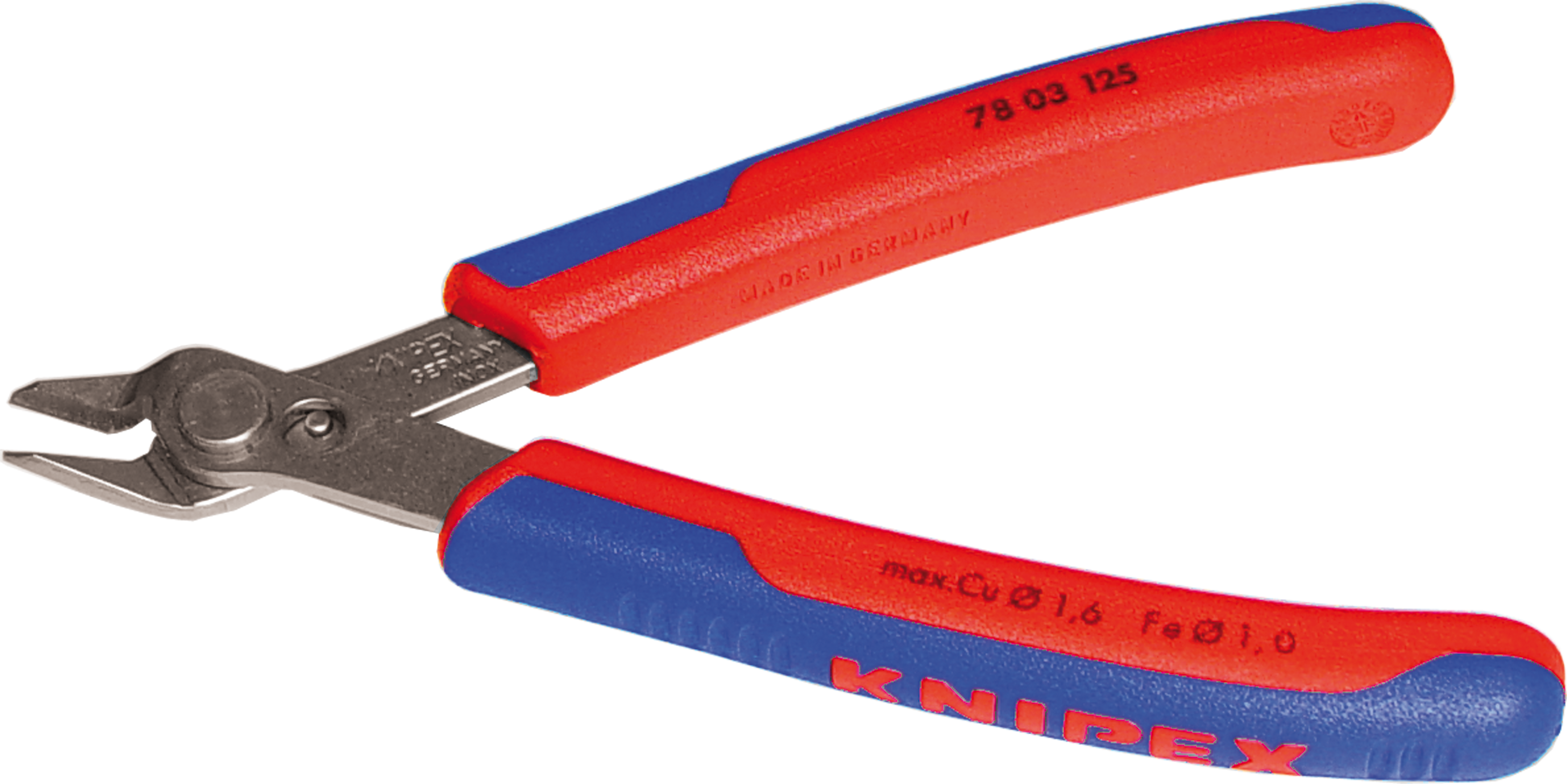 KNIPEX electronic super-knips. for ultra-fine cutting work