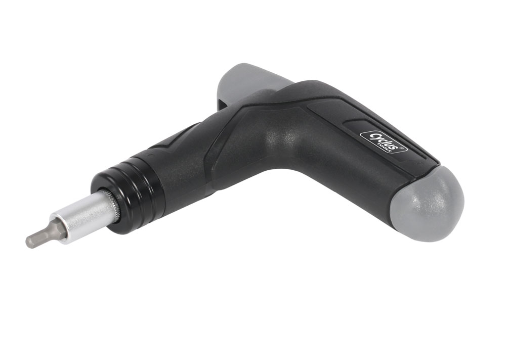 CYCLUS TOOLS torque T-wrench | adjustable 4, 5, 6 Nm | including 3 mm, 4 mm, 5 mm, 6 mm, TX25 bits