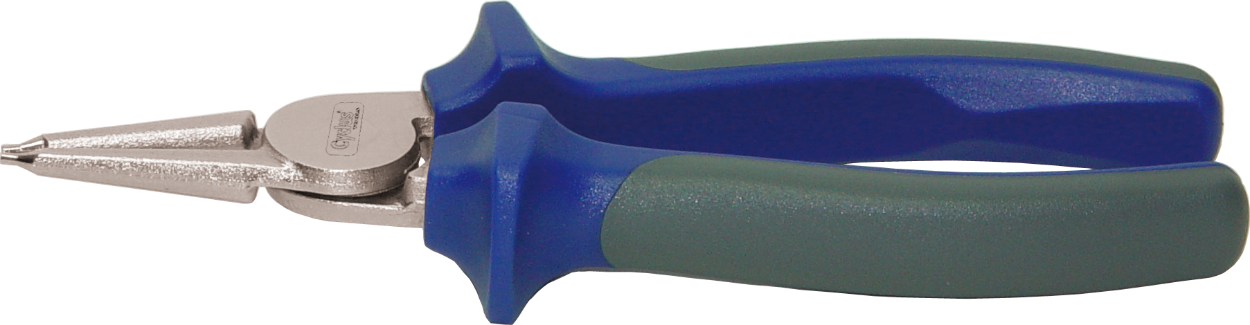 CYCLUS TOOLS pliers for internal circlips, straight, 175 mm, multicomponent grips CYCLUS TOOLS pliers for internal circlips, straight, 175 mm, multicomponent grips