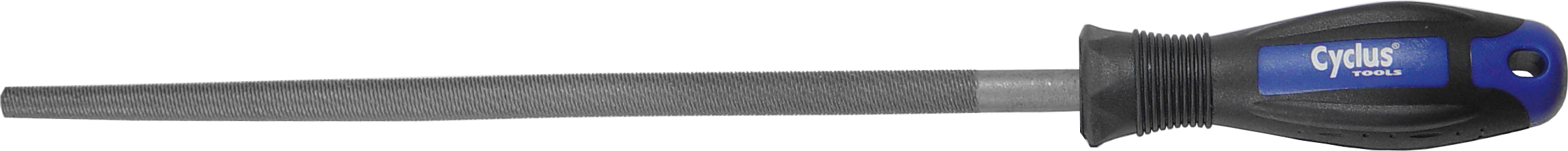 CYCLUS TOOLS File round 250mm with plastic handle CYCLUS TOOLS File round 250mm with plastic handle