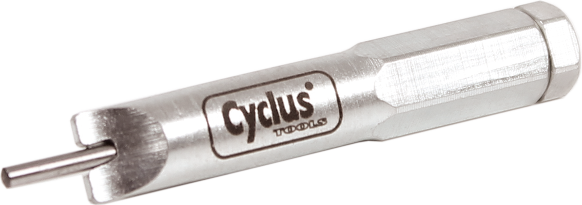 CYCLUS TOOLS SPOKE NIPPLE DRIVER,ADJUSTABLE PIN LENGTH, TO USE WITH ELECTRIC DRILL