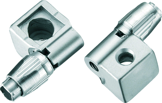 Cable adjuster for Ergopower / STI for down tube | silver | pair