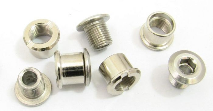 S18 Double chain ring crank bolts - set of 4 NB12