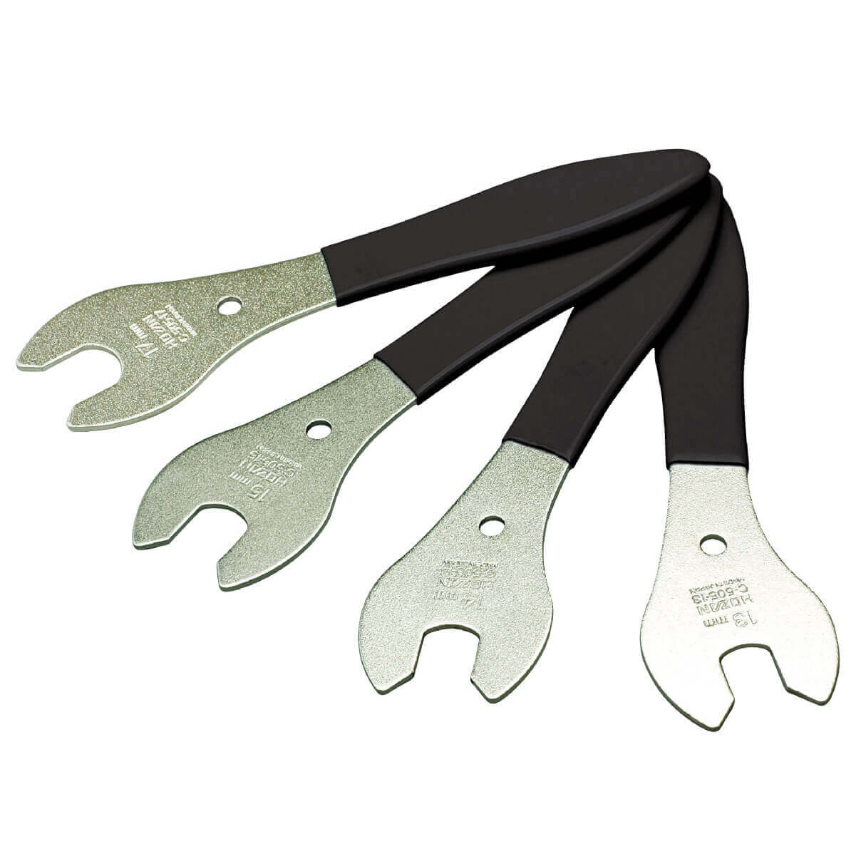 Hozan C-504 HUB CONE WRENCH SET 13.14.15.17mm Hozan C-504 HUB CONE WRENCH SET 13.14.15.17mm