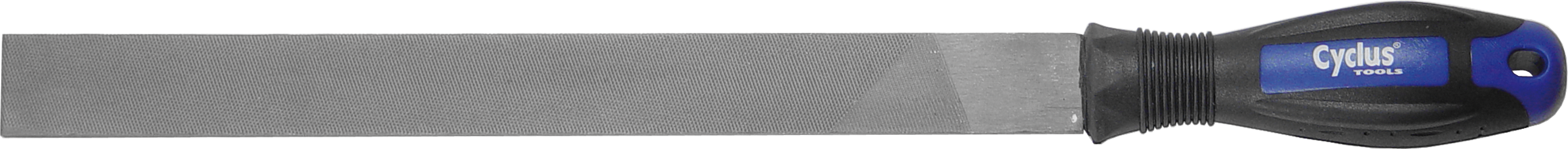 CYCLUS TOOLS File flat 250mm with plastic handle CYCLUS TOOLS File flat 250mm with plastic handle